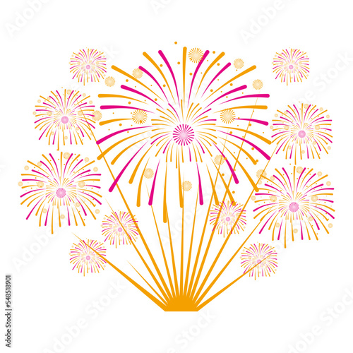 Fireworks Celebration Illustration