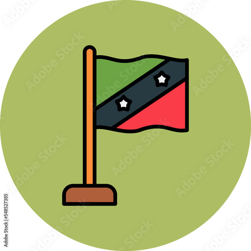 Saint Kitts And Nevis Icon