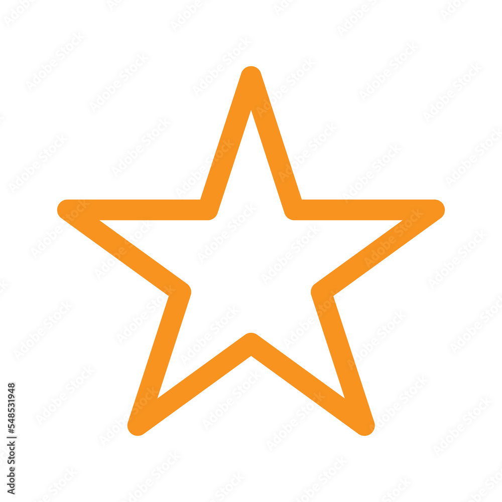 Favorite icon design for web interfaces and applications