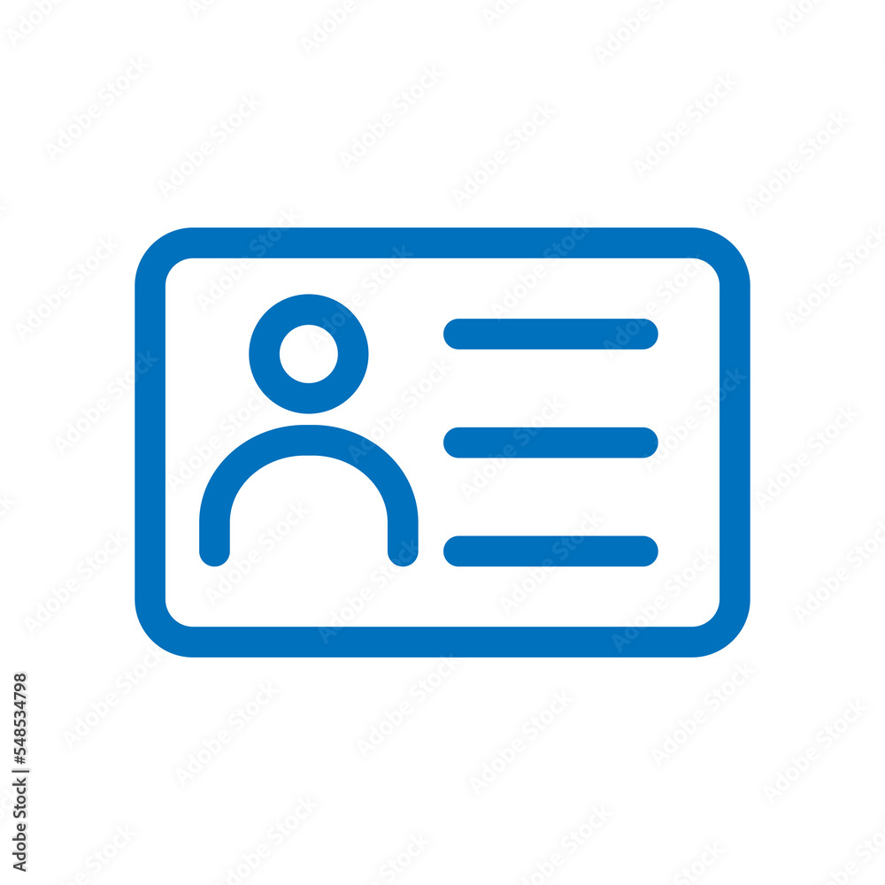 ID icon design for web interfaces and applications ID icon design for web interfaces and applications