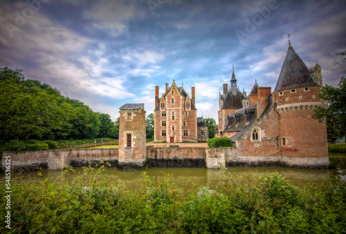 Chateau du Moulin in Lassay-sur-Croisne, Loire Valley, France