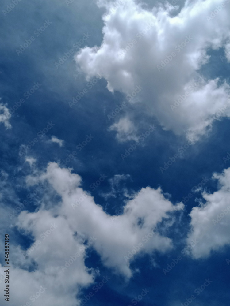 Fototapeta premium blue sky with clouds