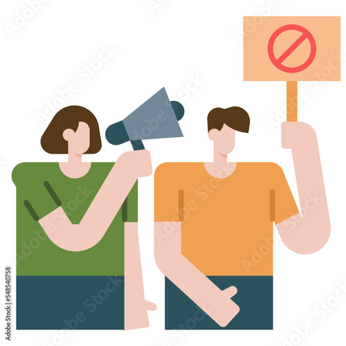 campaign flat icon