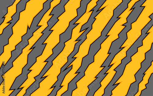 Abstract background with yellow claw scratch texture