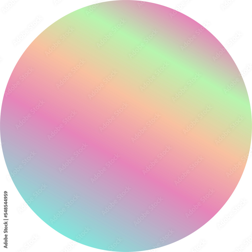 Holographic Shape Decorative Element Vector Holographic Shape Decorative Element Vector