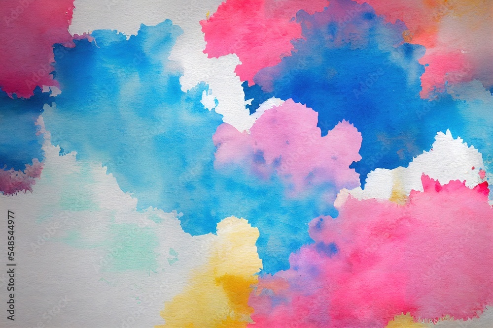 watercolor painting, abstract watercolor background,