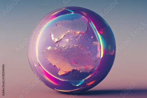 abstract energy protection spheres. Shell of the globe protecting the force field. © Яна Деменишина