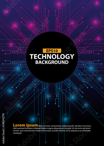 Catalog Technology Texture Vector Design Futuristic