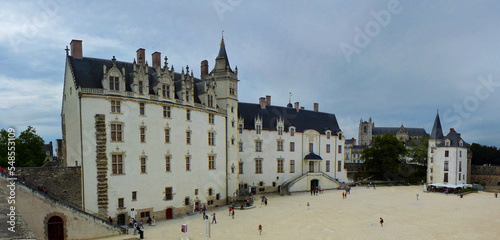 Visit to the beautiful city of Nantes - Magnificent castle of the Dukes of Brittany photo