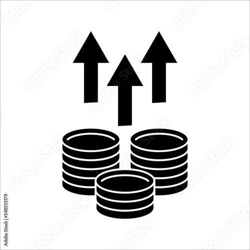 Inflation icon. Simple element from Crisis collection. Creative Inflation icon for web design, vector illustration on white background
