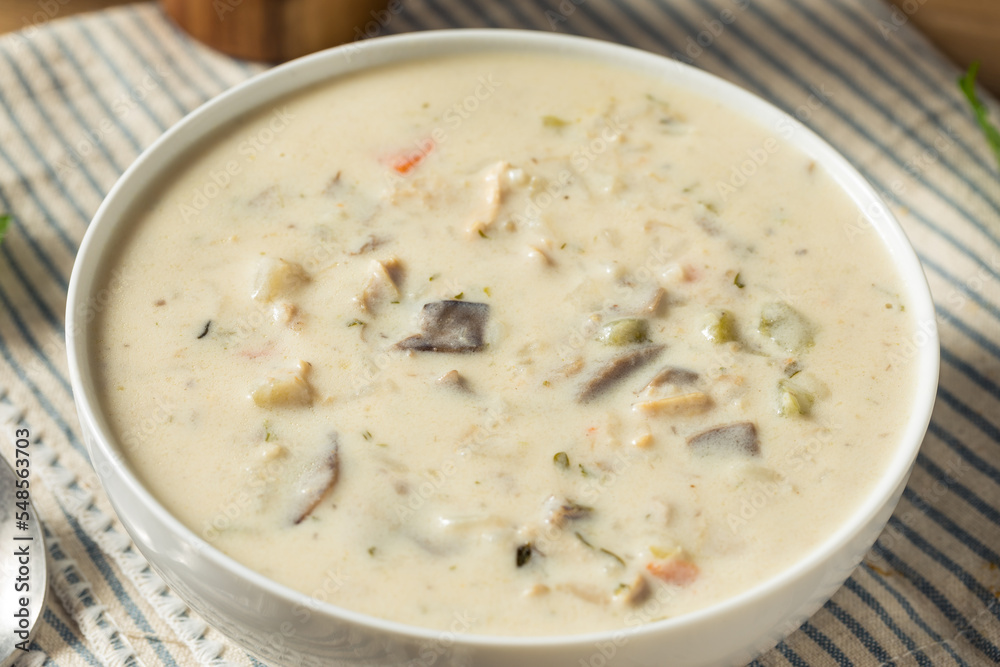 Homemade Chicken and Wild Rice Soup