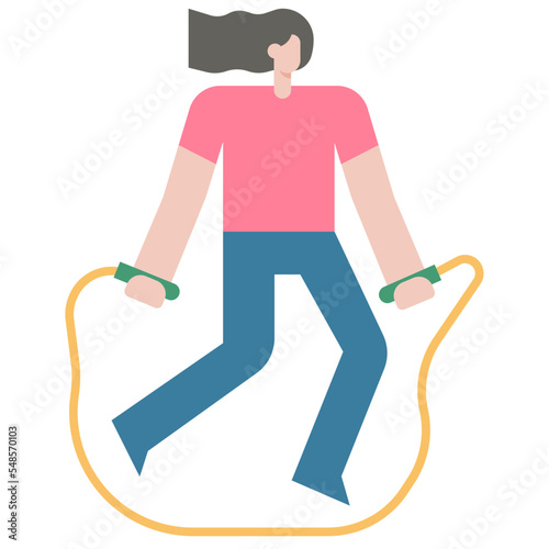 exercise flat icon