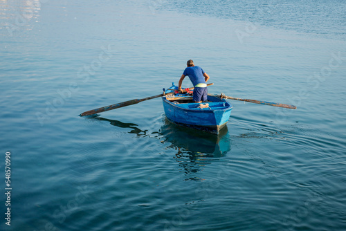 person on a boat © daniele