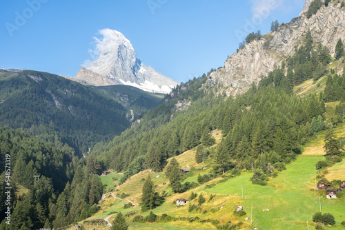 Matterhorn peak, Zermatt,  Switzerland