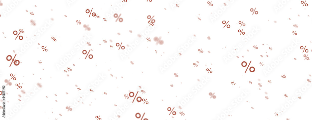 Naklejka premium Blurred sale background.