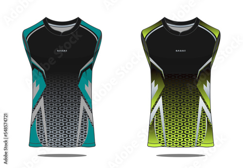Vector tank top sport illustration