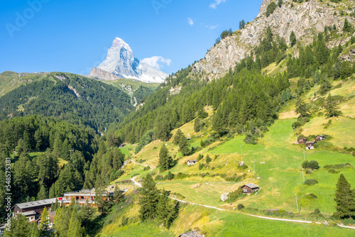Matterhorn peak, Zermatt,  Switzerland