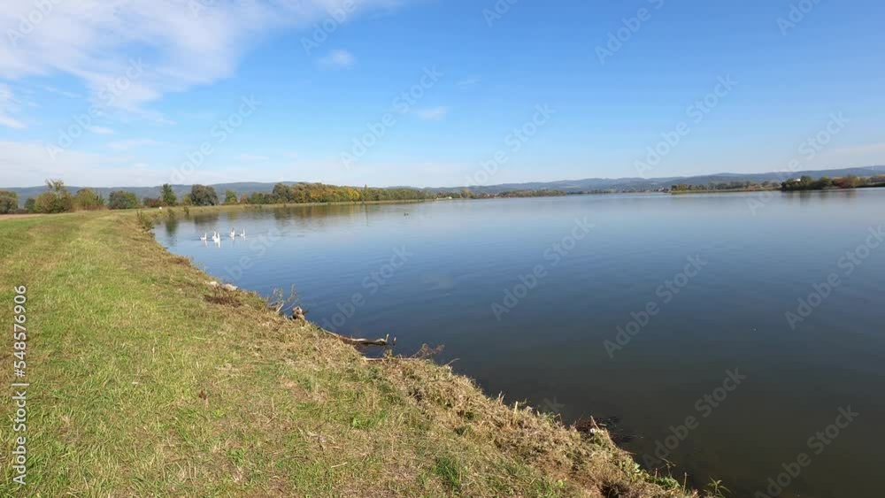 danube river on a sunny day danube river on a sunny day