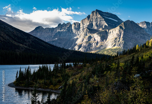 View of Mount Gould and Lake Josephine, Glacier National Park © Jeff