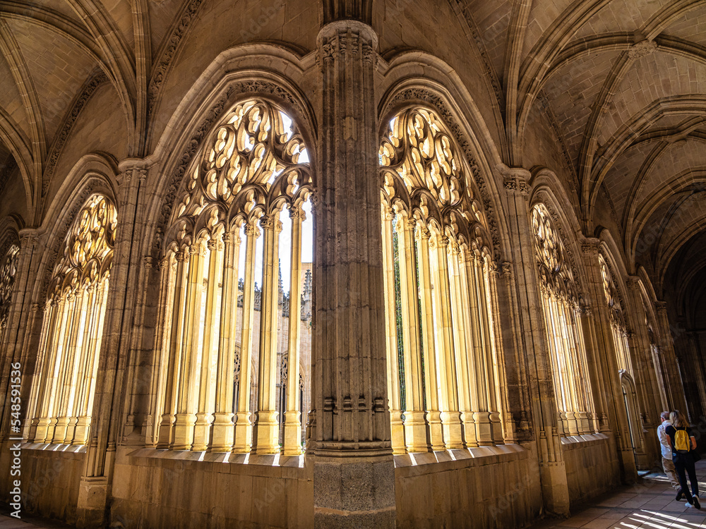 Obraz premium Interior of the Catedral de Santa Maria de Segovia at Segovia, Castilla y Leon, Spain