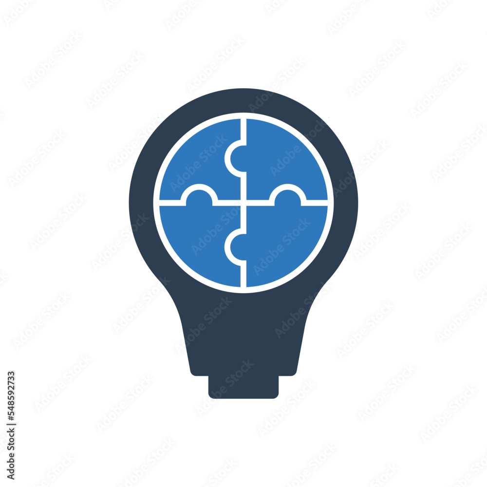 Puzzle Solution Icon Puzzle Solution Icon