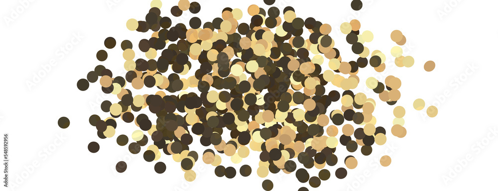 Gold Confetti Glitter Overlay transparent