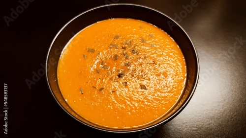 Fait maison - Soupe potimarron et lentilles corail