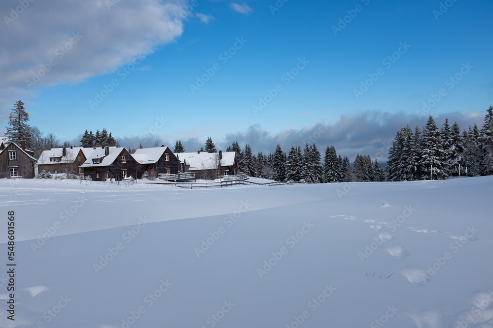 Torfhaus im Winter