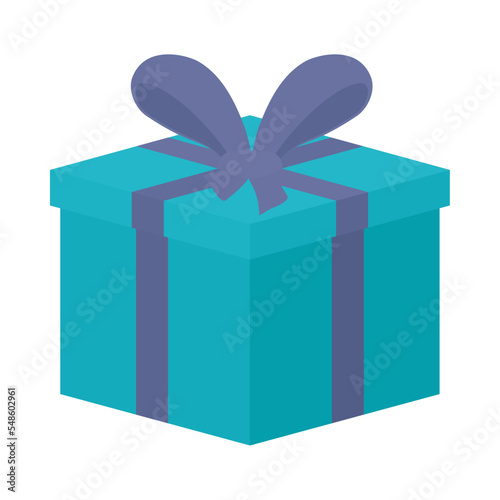 blue gift box
