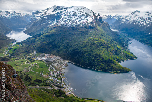 Views of Loen  Norway