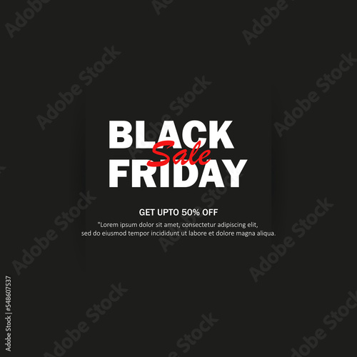 Simple black and white background design