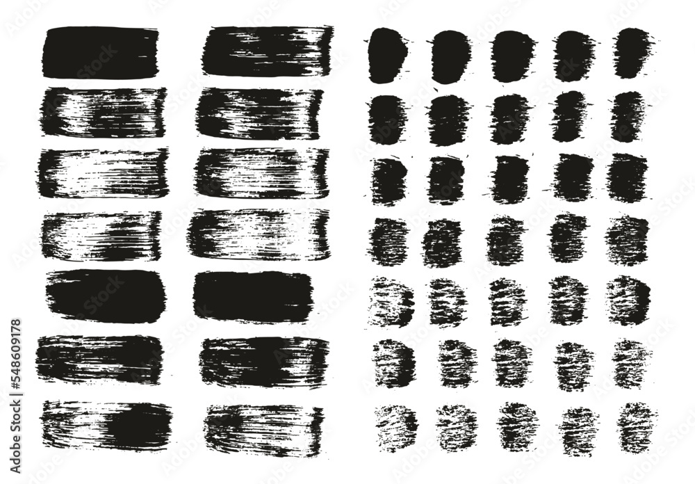 Flat Paint Brush Thick Straight Lines Mix High Detail Abstract Vector Background Mix Set Flat Paint Brush Thick Straight Lines Mix High Detail Abstract Vector Background Mix Set
