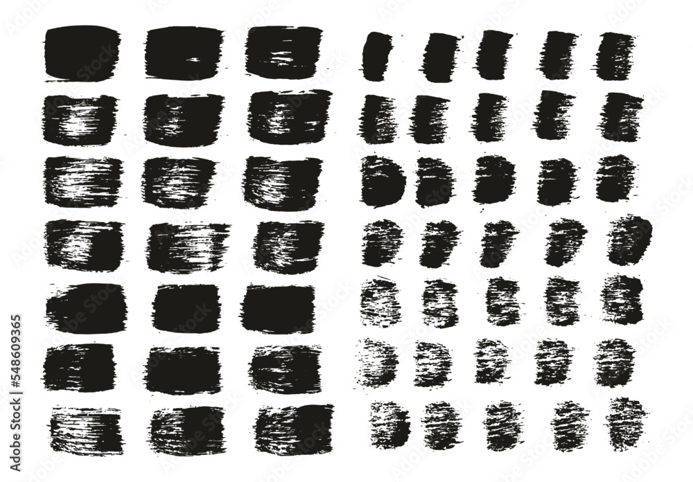 Flat Paint Brush Thick Straight Lines Mix High Detail Abstract Vector Background Mix Set Flat Paint Brush Thick Straight Lines Mix High Detail Abstract Vector Background Mix Set