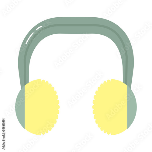 winter ear muffs icon