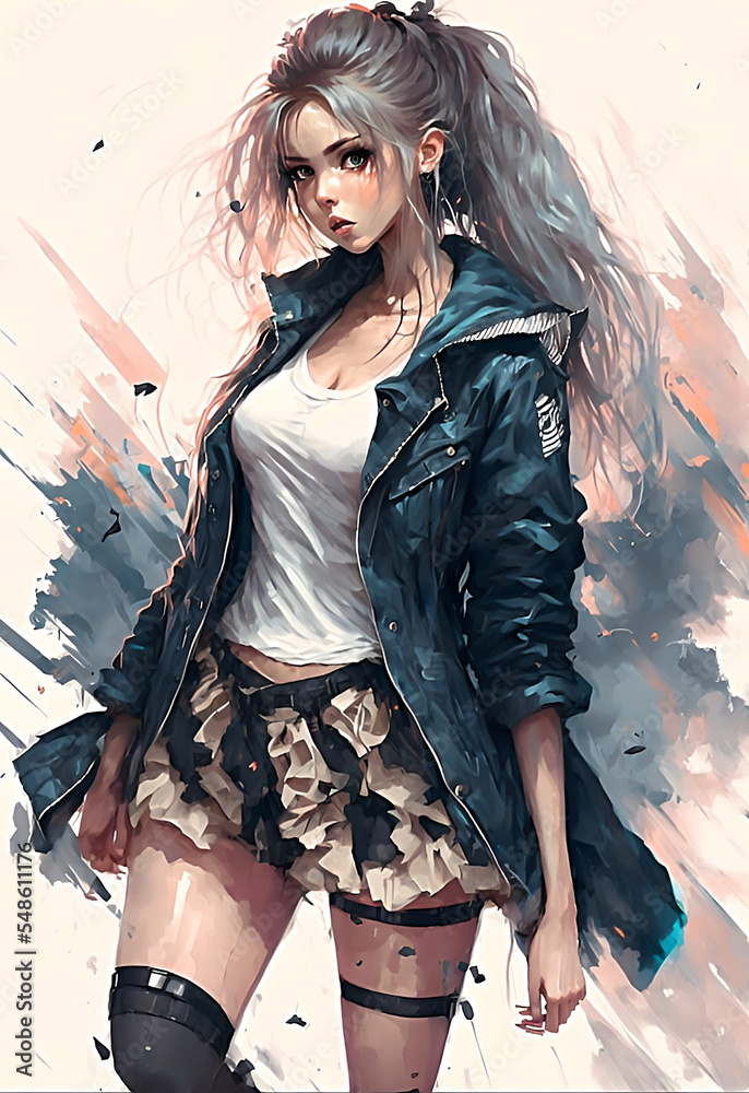 Cool anime girl Wallpapers Download | MobCup
