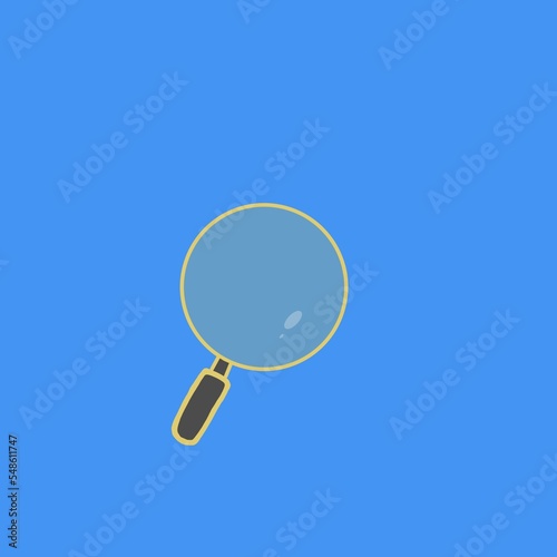 magnifying glass for business to focus on their goal 