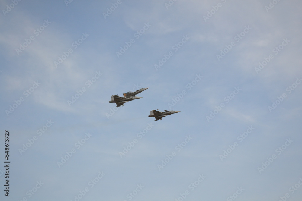 Fototapeta premium Aviation, plane, airshow, flying