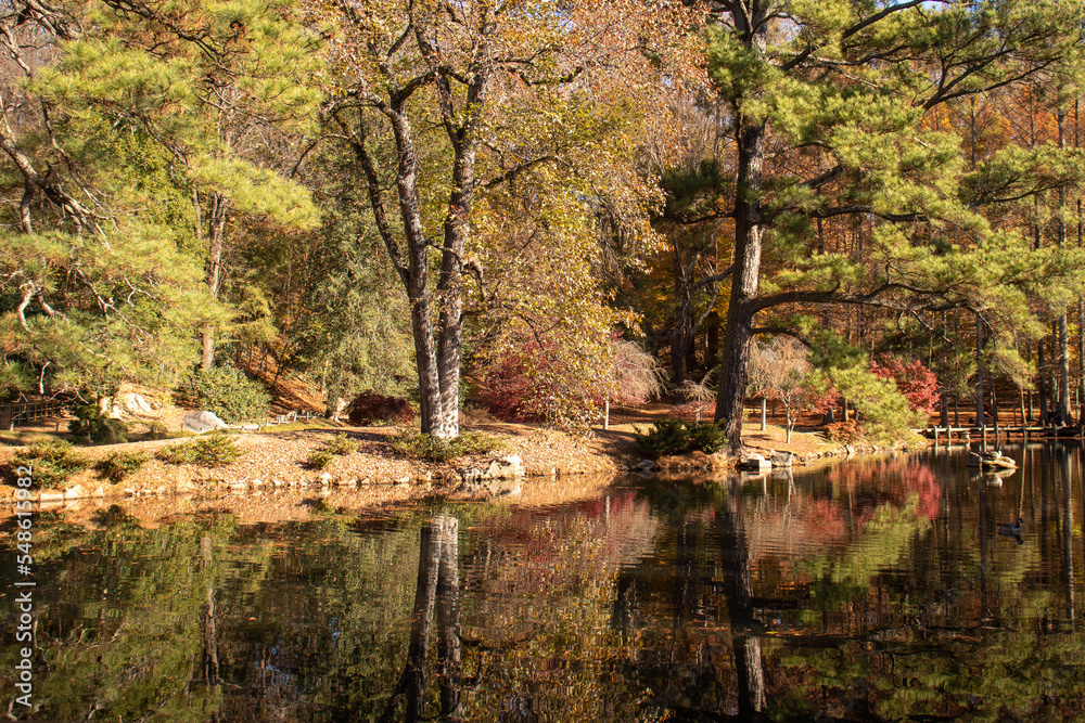 May mount Japanese nature park trail