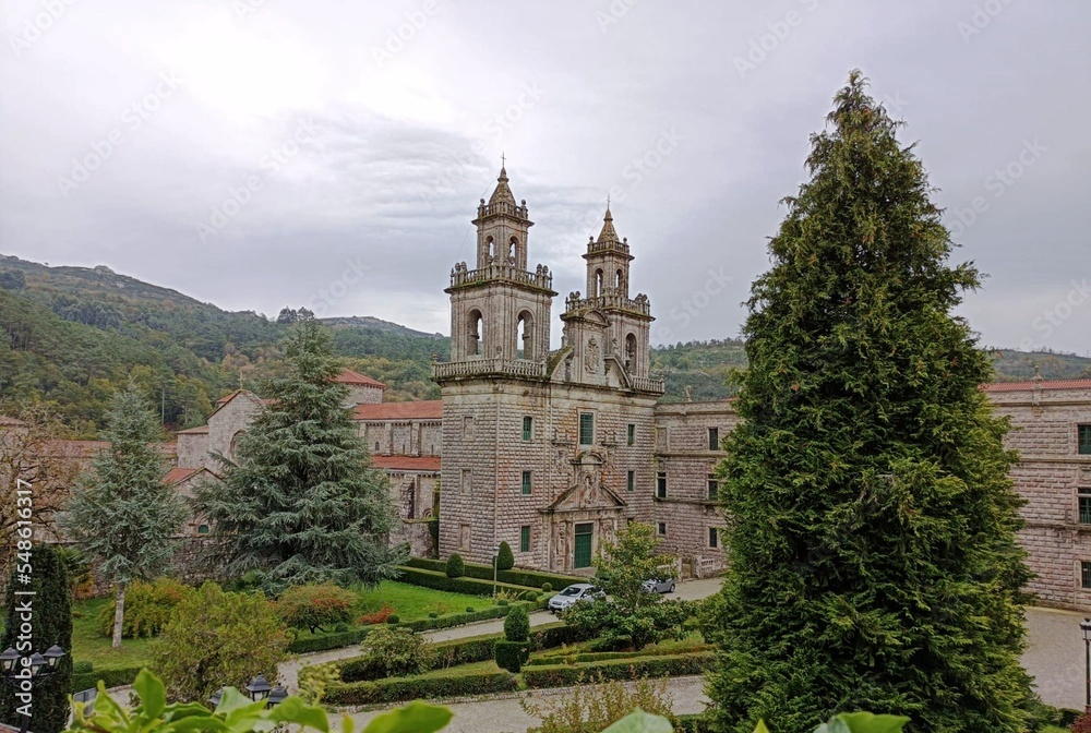 Monasterio de Oseira en Ourense, Galicia