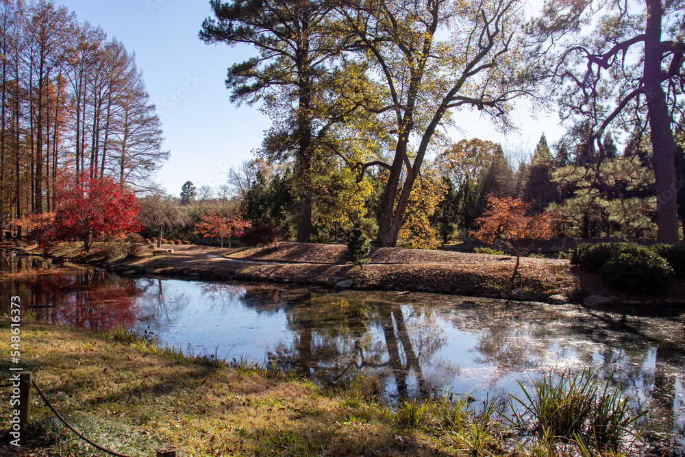 Obraz premium May mount Japanese nature park trail