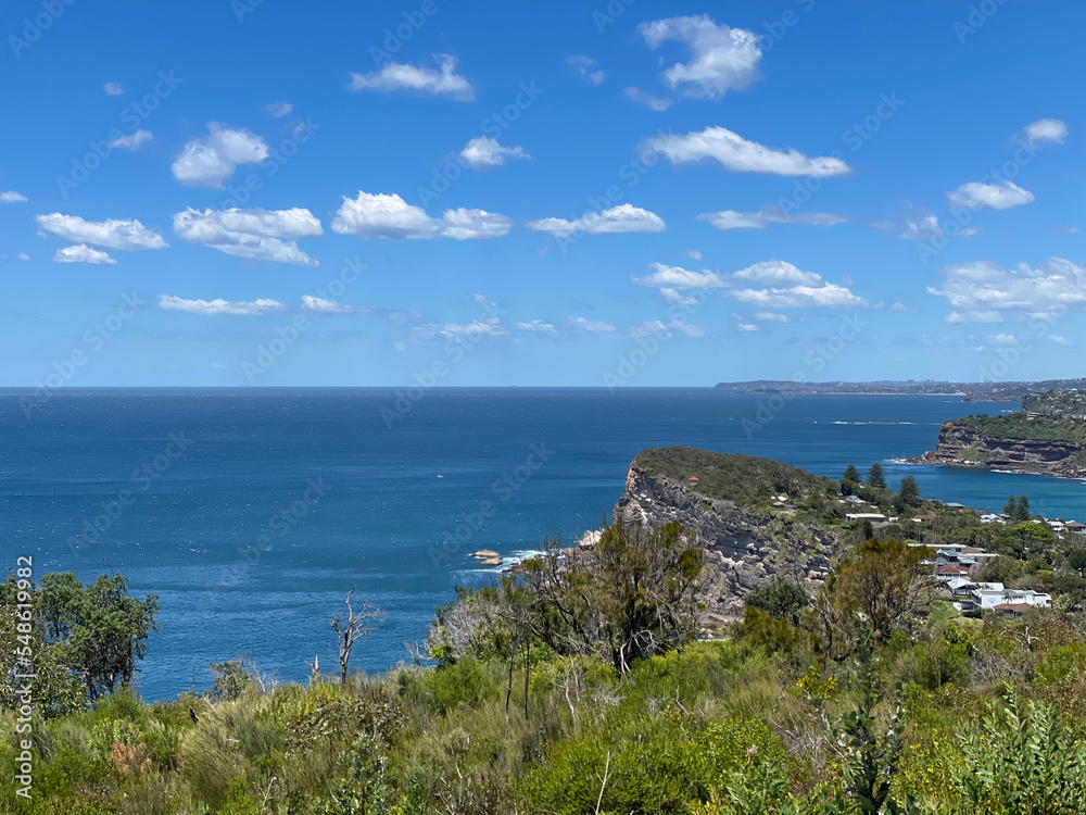 view of the coast of the sea