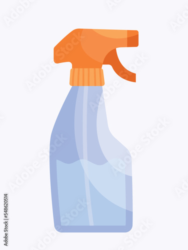 Antibacterial gel icon. Poster or banner for website, prophylactic and means to combat covidl. Cleanliness and hygiene, skin care and health. Medicine, medical liquid. Cartoon flat vector illustration
