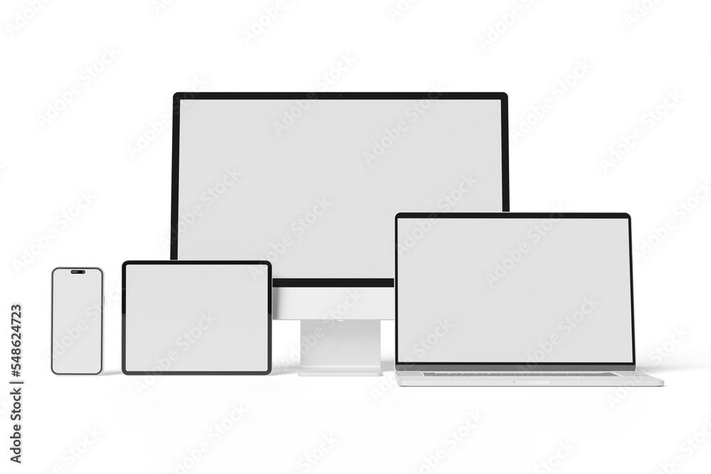 Blank Multi Devices Responsive Web Mockup Blank Multi Devices Responsive Web Mockup