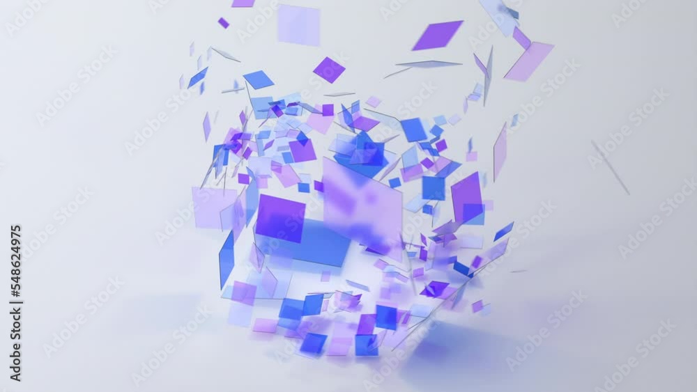 Geometric 3d animation