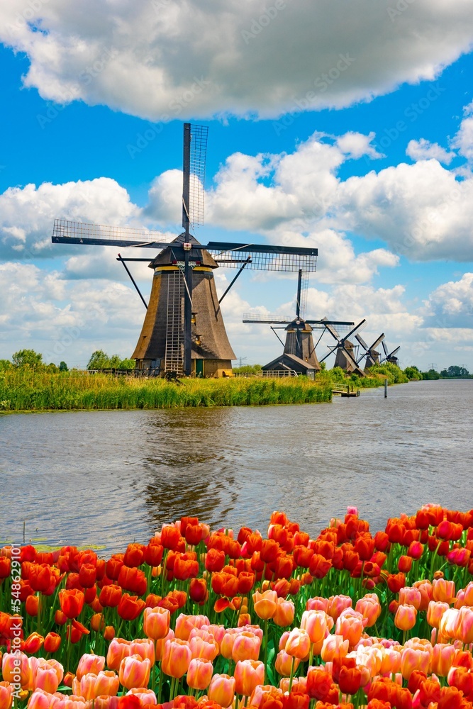Kinderdijk, Windmühle, Windmühlen, Niederlande