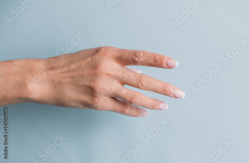 hand of a person. Hands concept. Sensual. Gesture. Photo. Female.