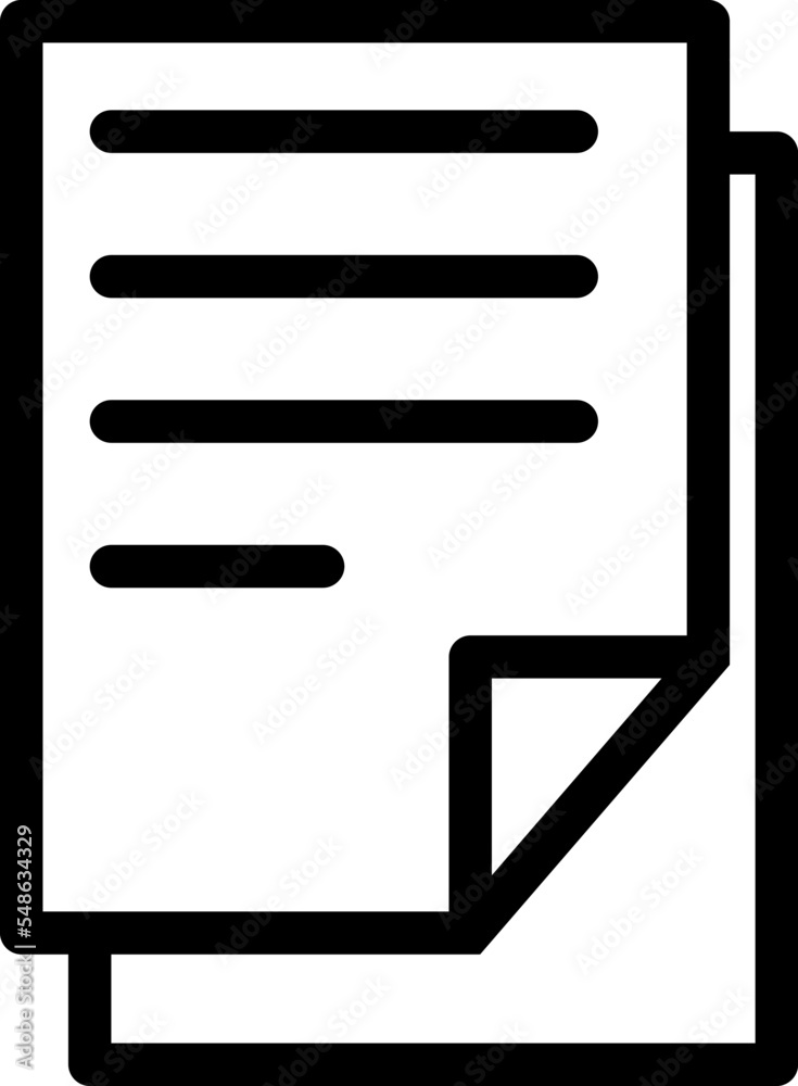 paper icon, line art design on white background..eps
paper icon, line art design on white background..eps