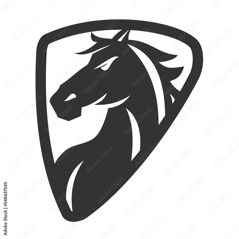 Horse Logo Template Icon Illustration Brand Identity Horse Logo Template Icon Illustration Brand Identity