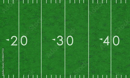 Green color field american football superbowl game stadium sport soccer number text background competition season endzone touchdown championship sideline highschool college yard concept 