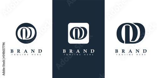Modern and simple Letter OD Logo, suitable for any business with OD or DO initials.